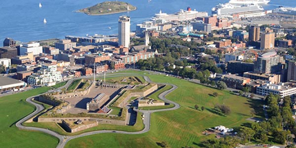 halifax from the air